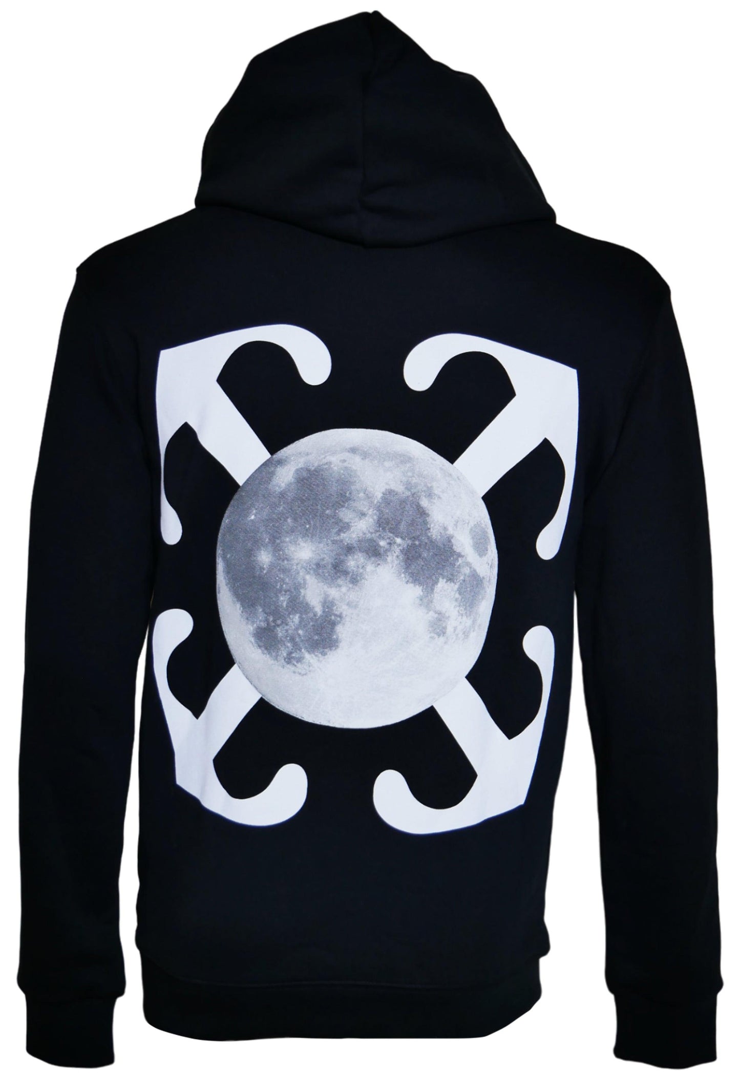 Off-White Herren Hoodie Kapuzenpullover, – Vorderansicht