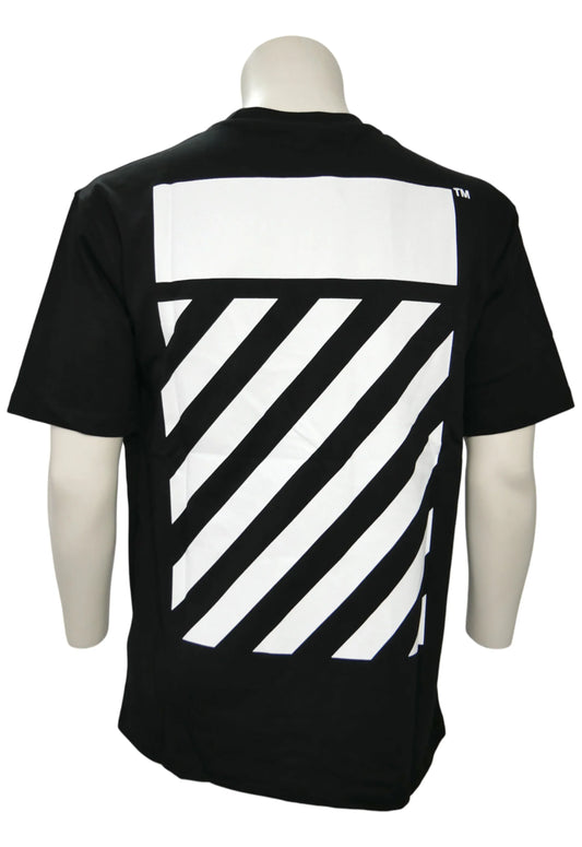 Off-White Herren T-Shirt Schwarz - Original Designer Marken Outlet - Salvin Store