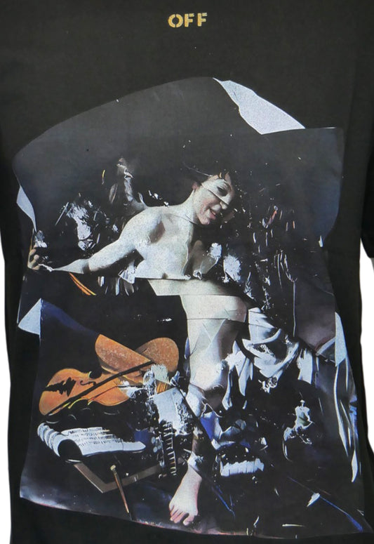 Off-White Herren T-Shirt Schwarz