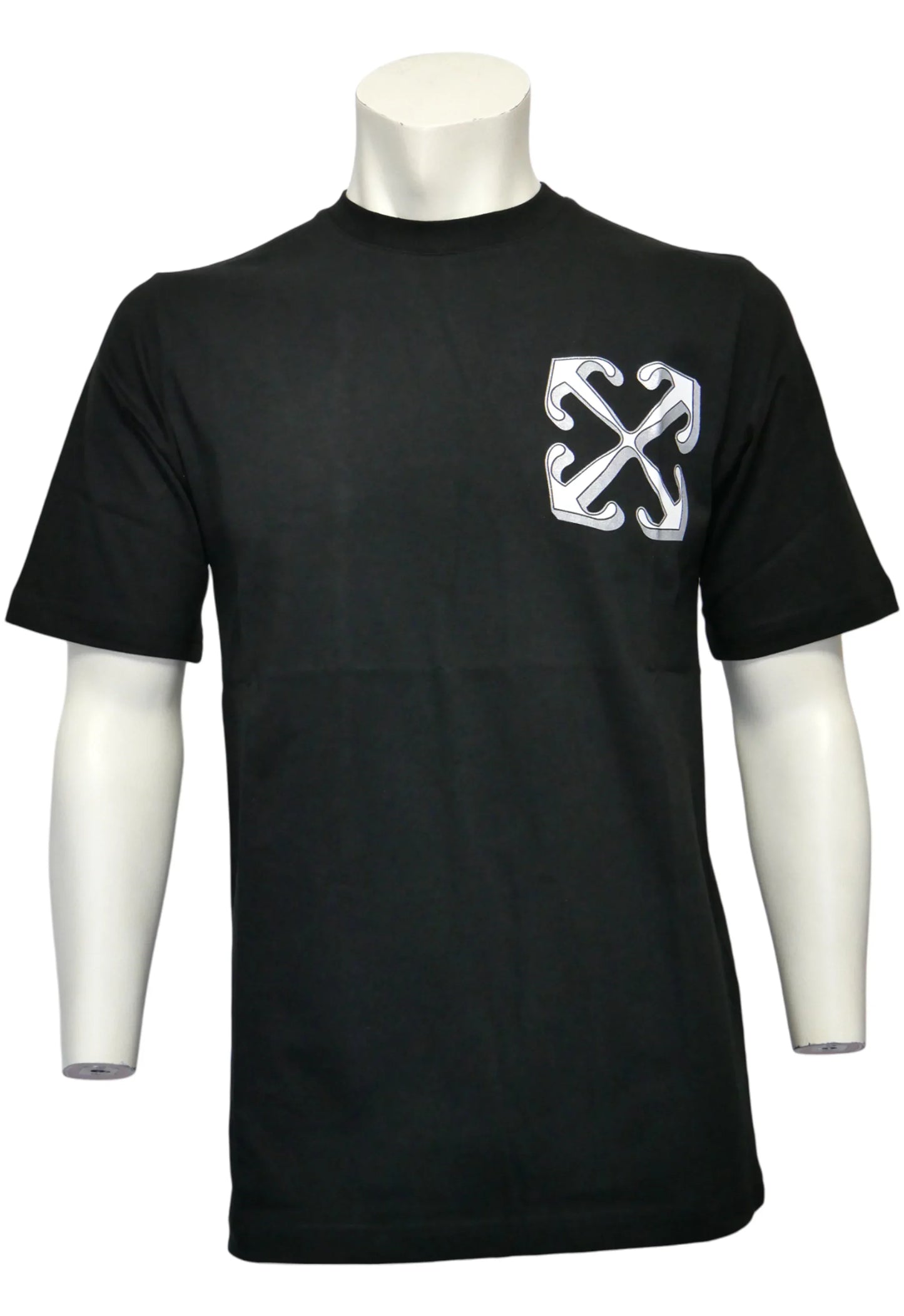 Off-White Herren T-Shirt Schwarz - Original Designer Marken Outlet - Salvin Store