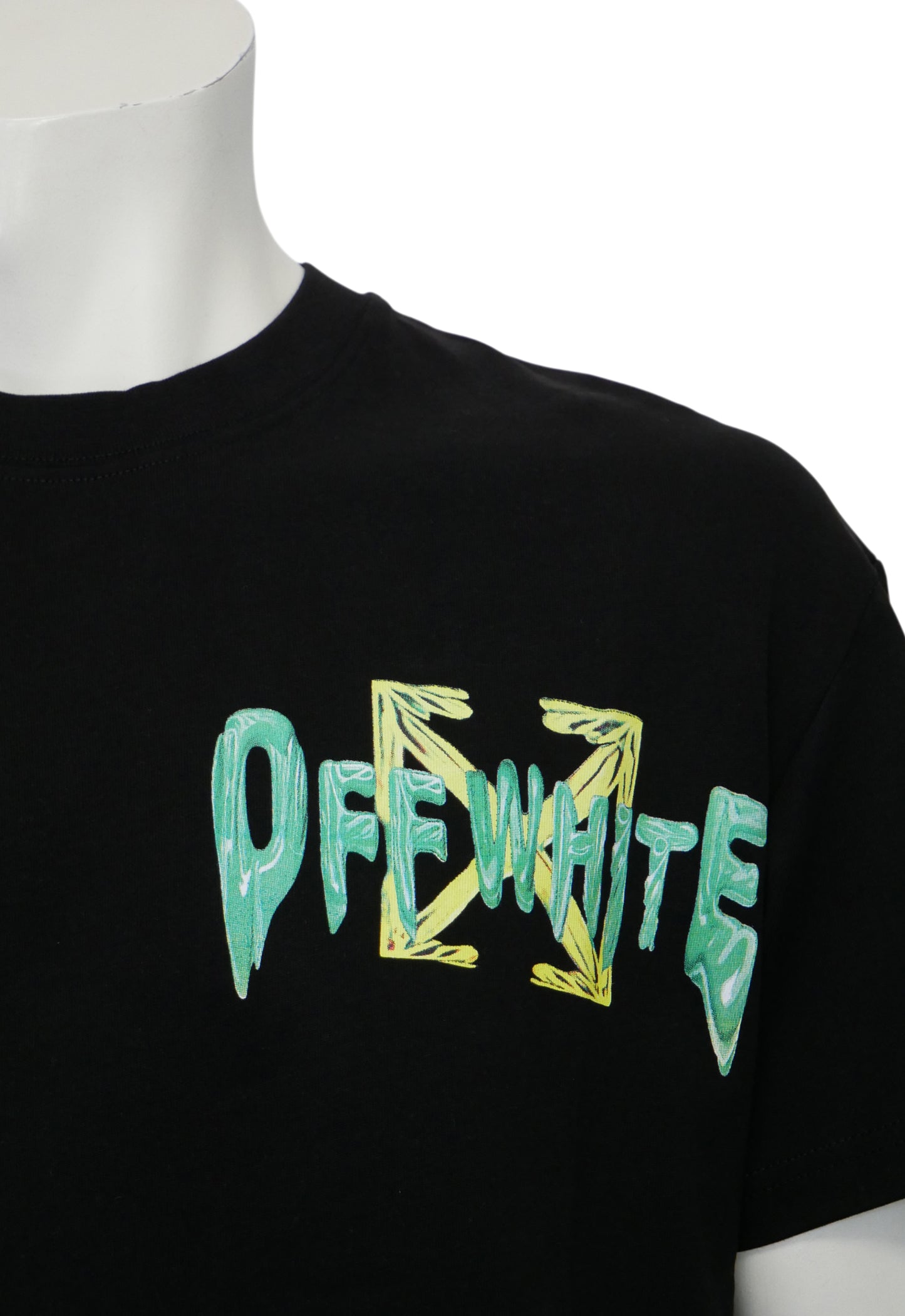 Off-White Heren T-shirt Zwart