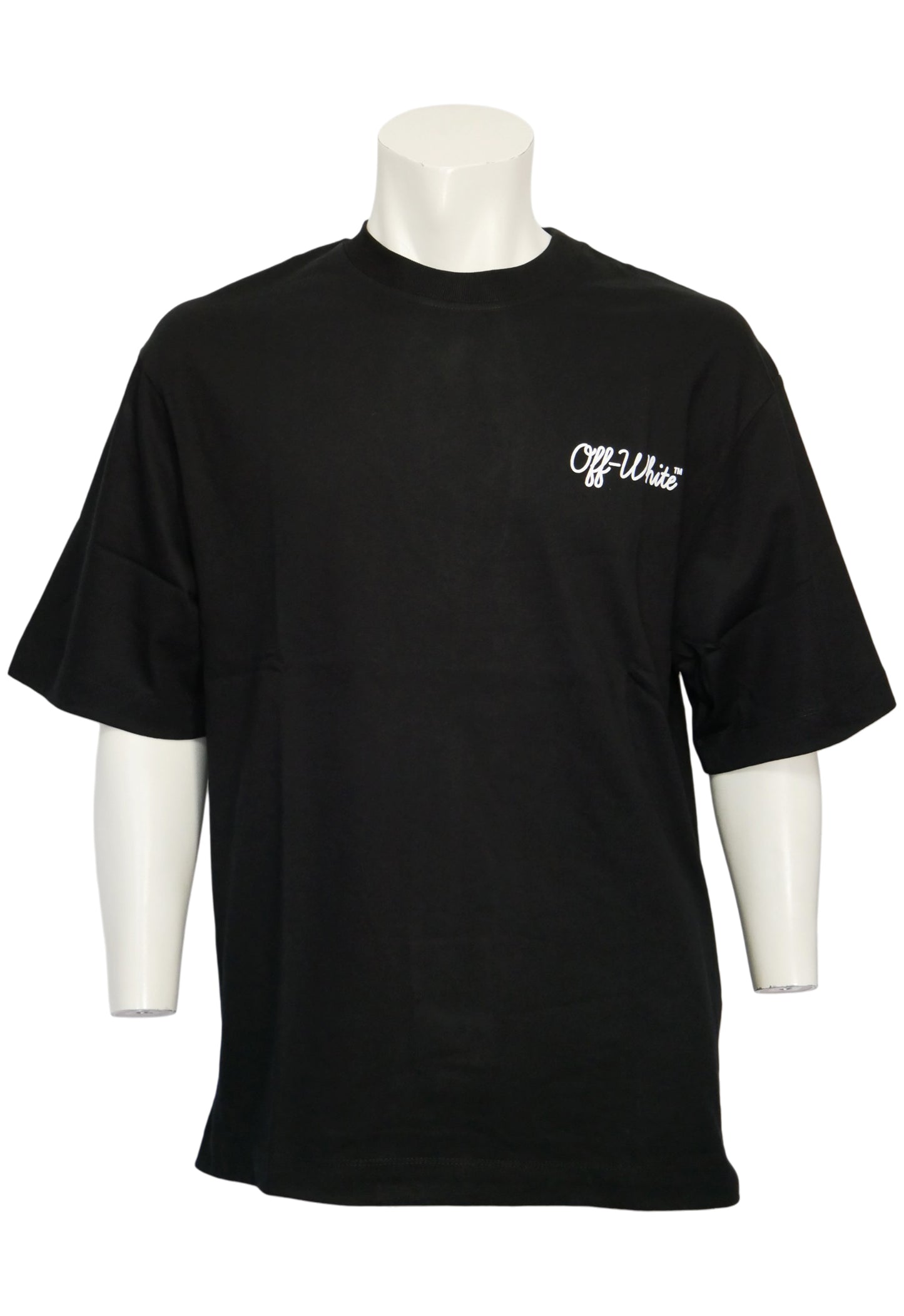 Off-White Herren Oversized T-Shirt Schwarz