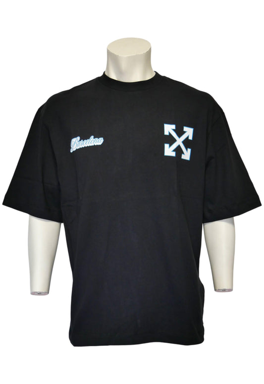Off-White T-Shirt Oversized - Salvin Store