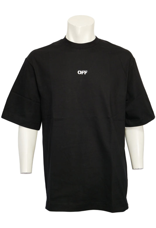 Off-White T-shirt oversize da uomo Nero