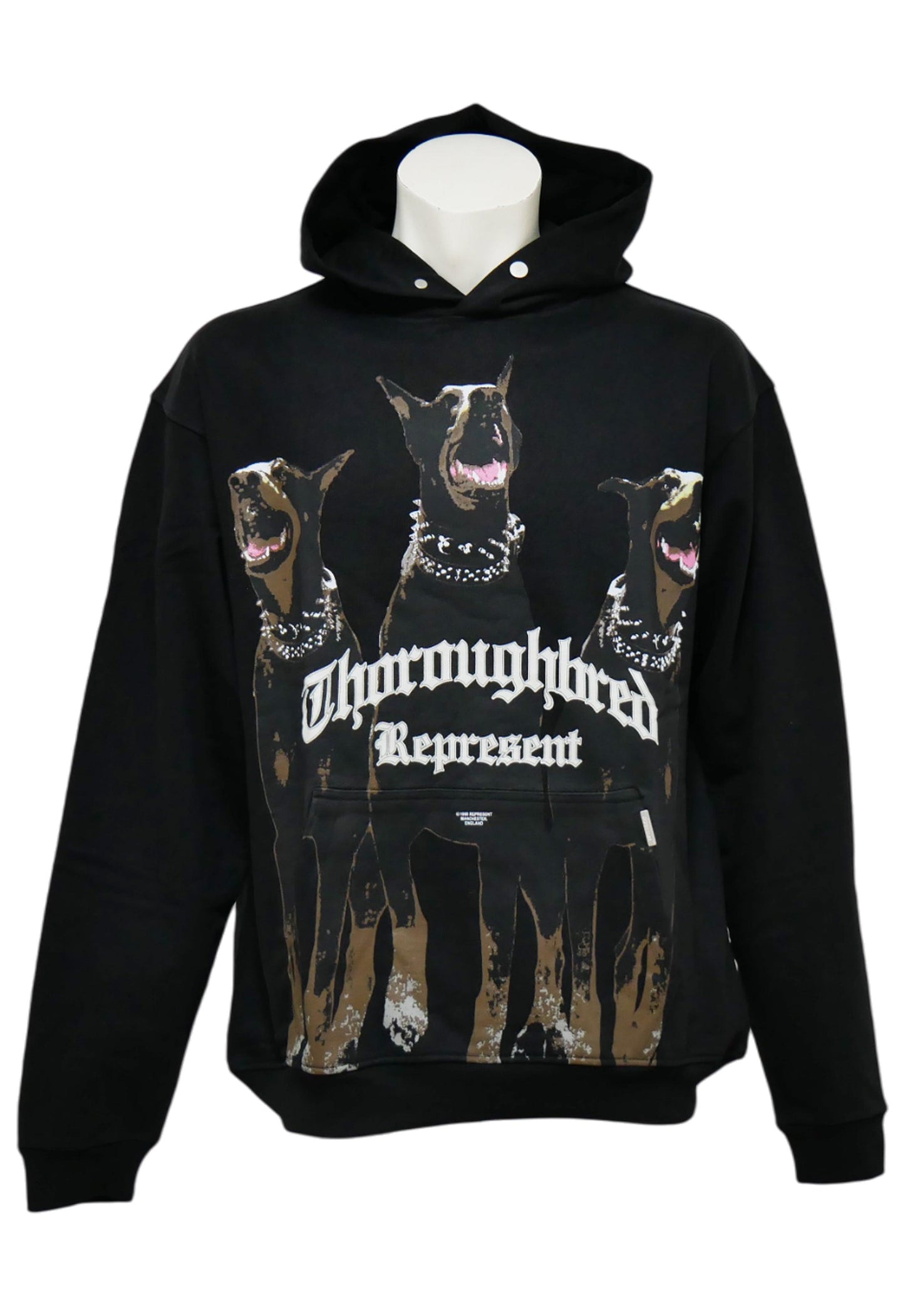 Represent Herren Hoodie Kapuzenpullover, – Vorderansicht