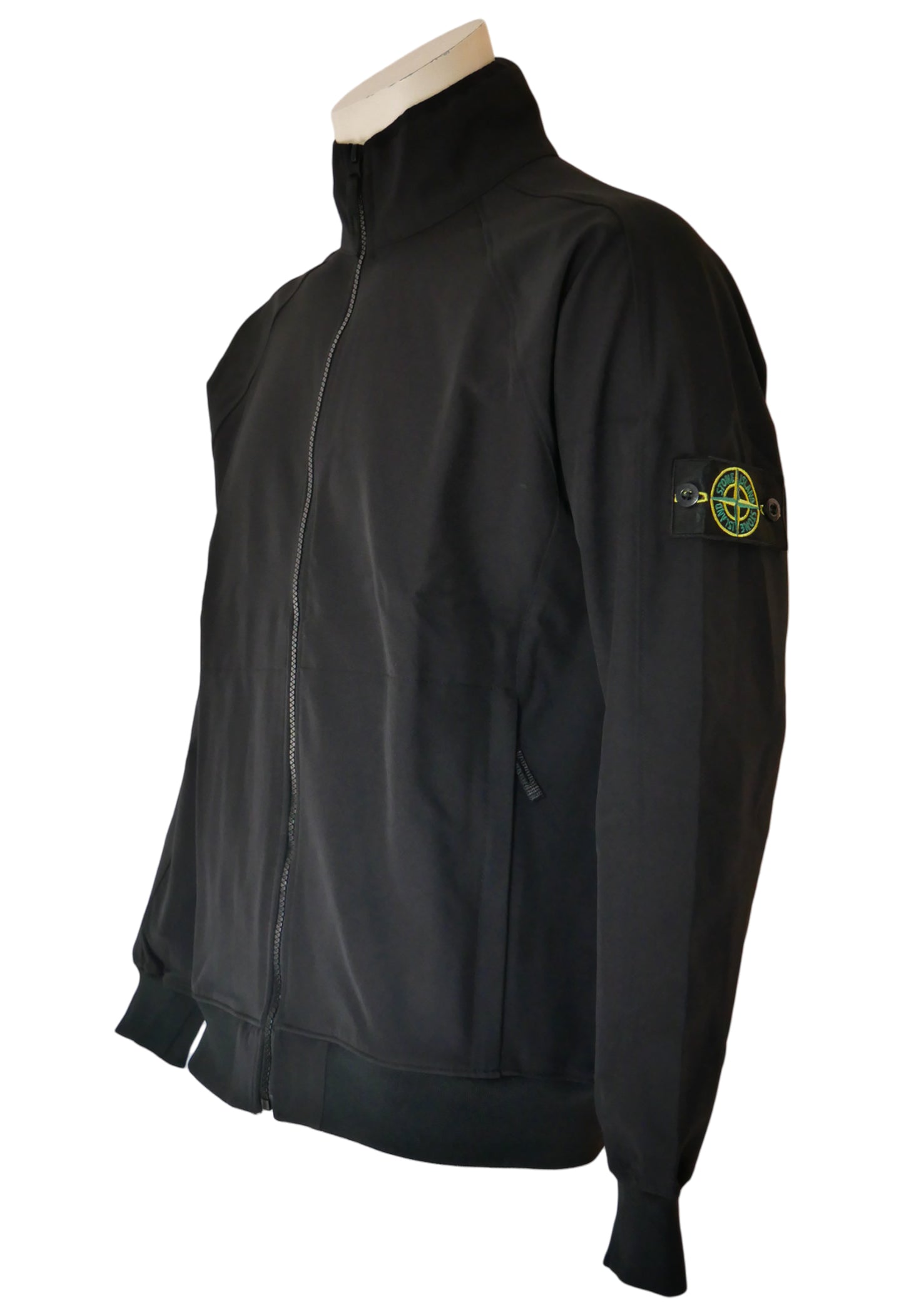 Stone Island Herren Jacke Schwarz – Leichte Übergangsjacke