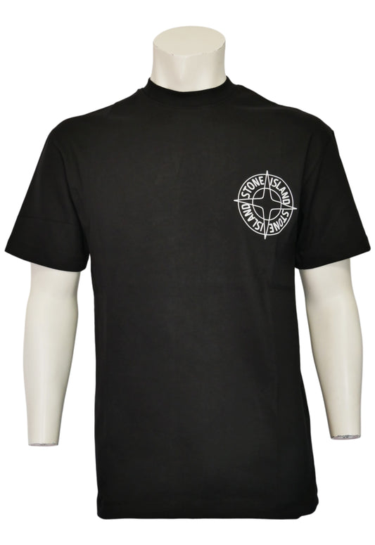Stone Island Herren T-Shirt Schwarz