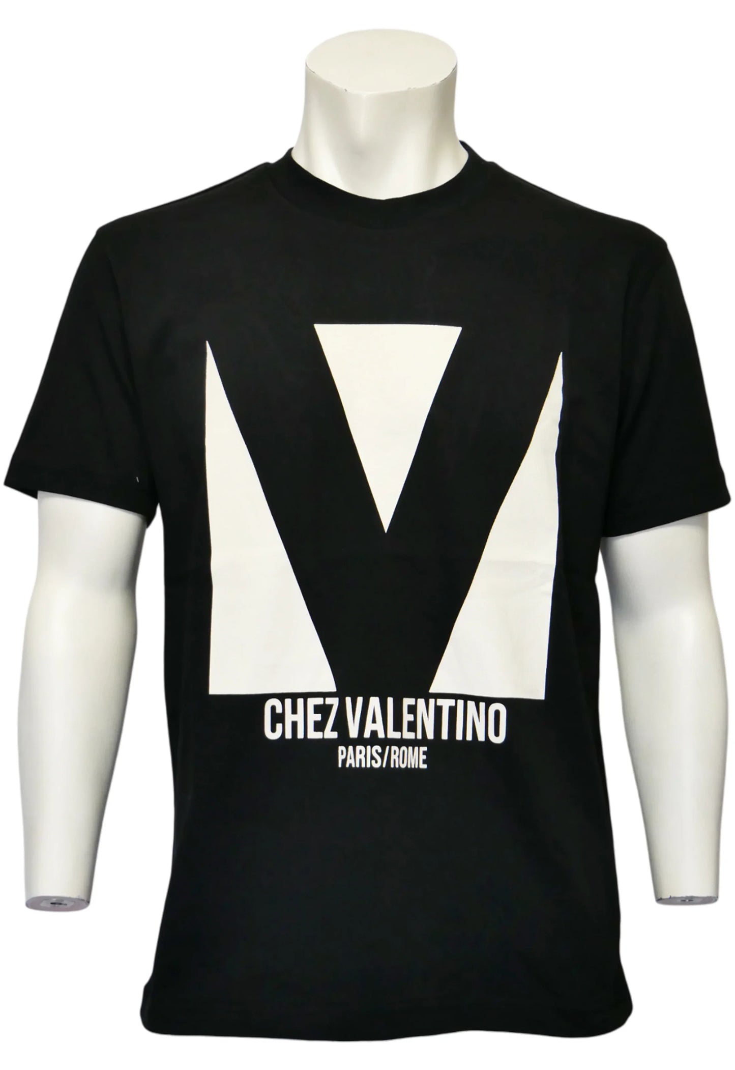 Valentino Herren T-Shirt Schwarz - Original Designer Marken Outlet - Salvin Store