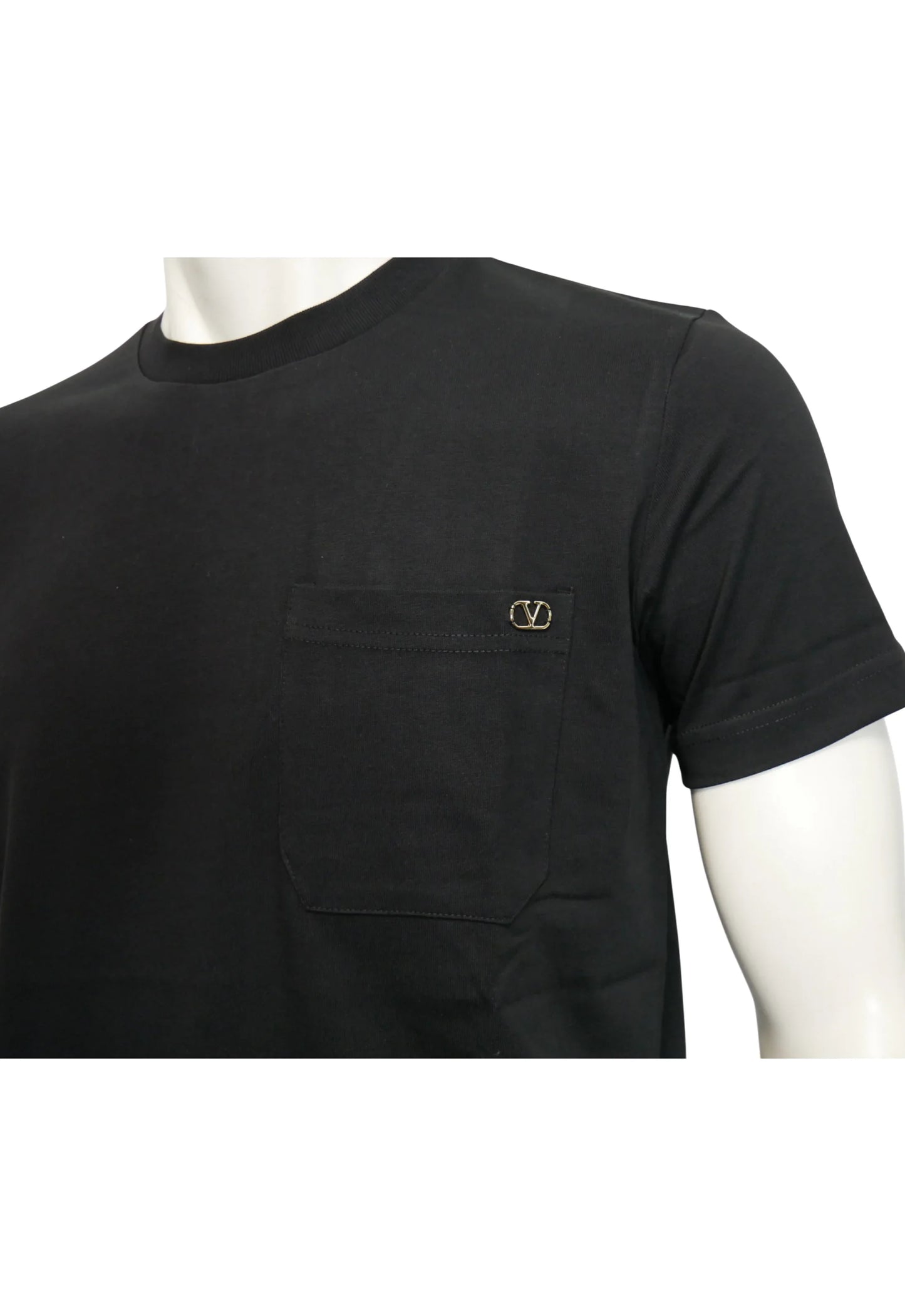 Valentino Herren T-Shirt Schwarz - Original Designer Marken Outlet - Salvin Store