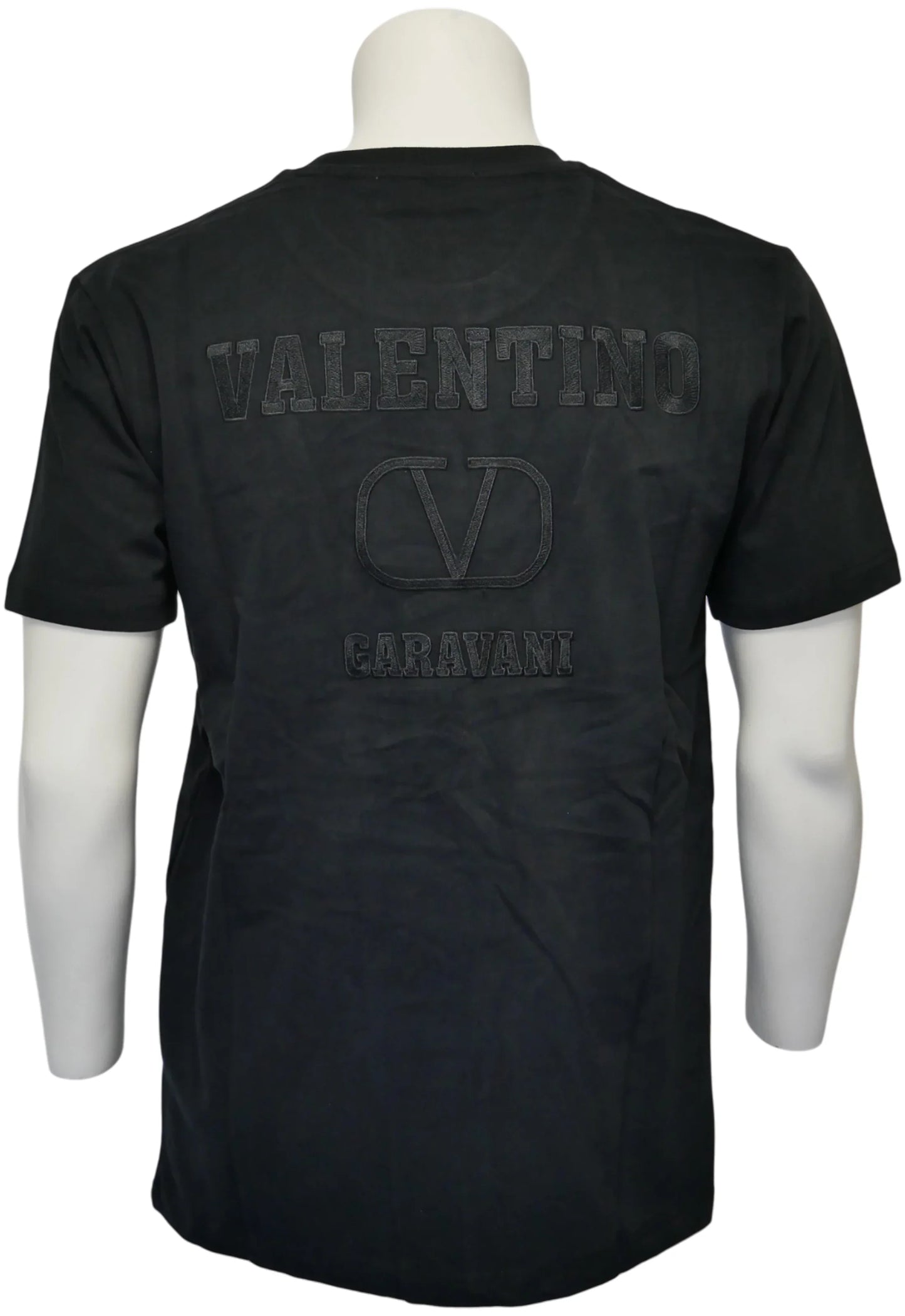 Valentino Herren T-Shirt Schwarz - Original Designer Marken Outlet - Salvin Store