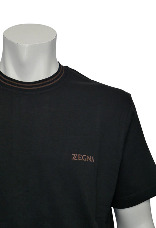 Zegna T-shirt da uomo Nero