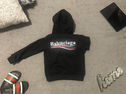 Balenciaga Baby, Kinder Kaputzenpullover - Salvin Store