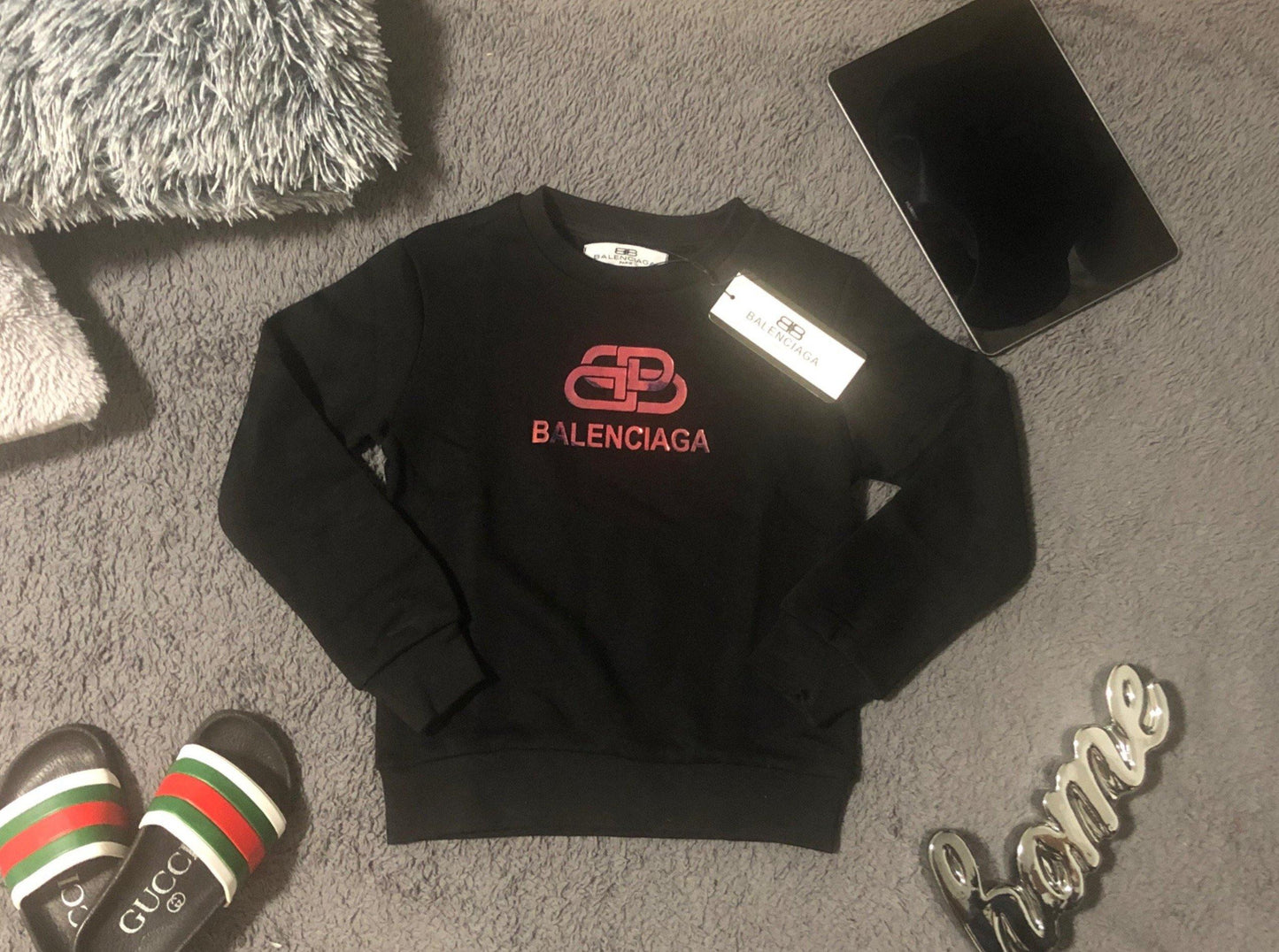 Balenciaga Baby, Kinder Pullover – Vorderansicht