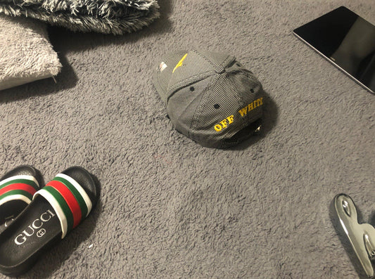 Off White Kinder Baseball Cap - Salvin Store