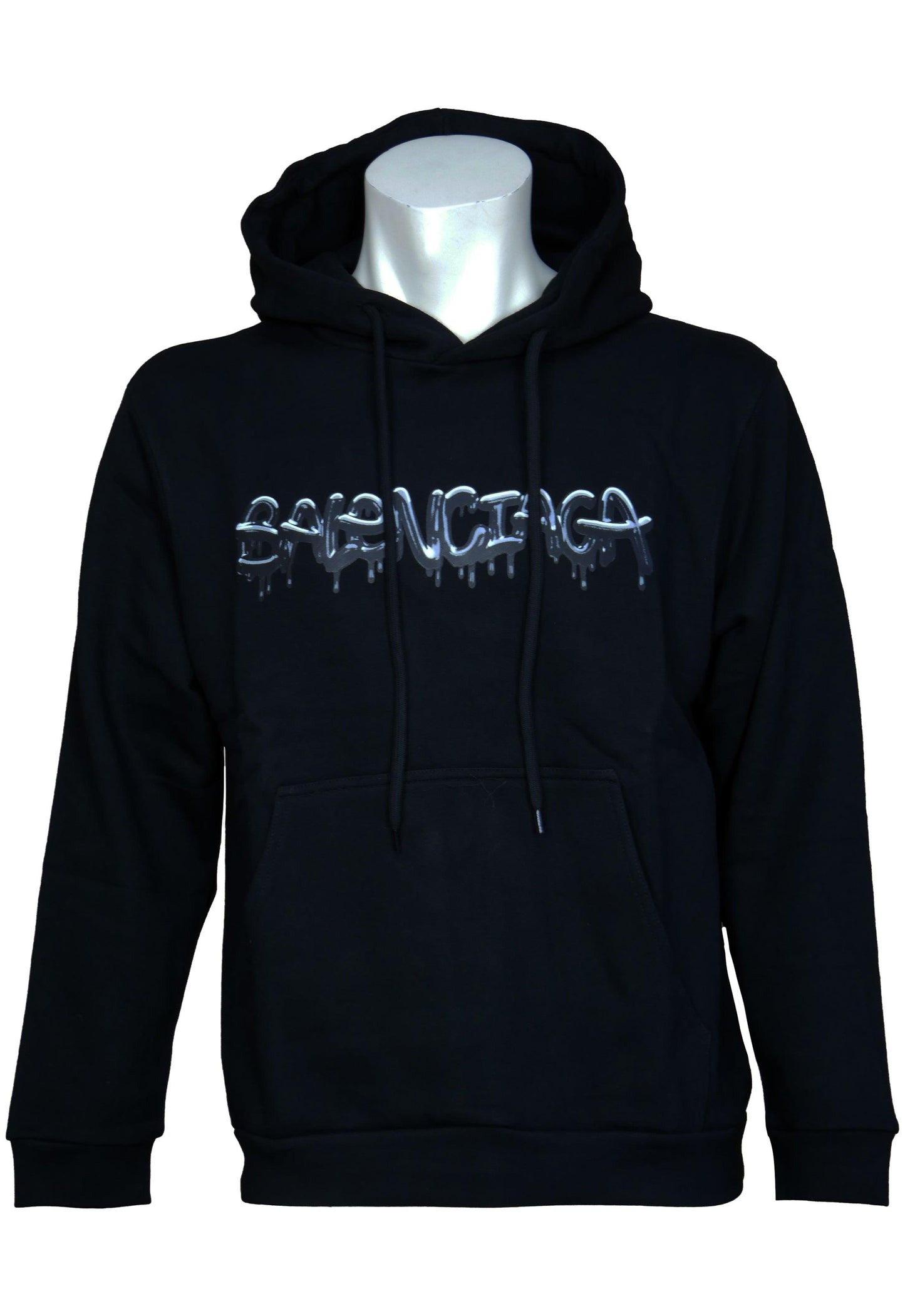 Balenciaga Herren Hoodie Kapuzenpullover – Vorderansicht