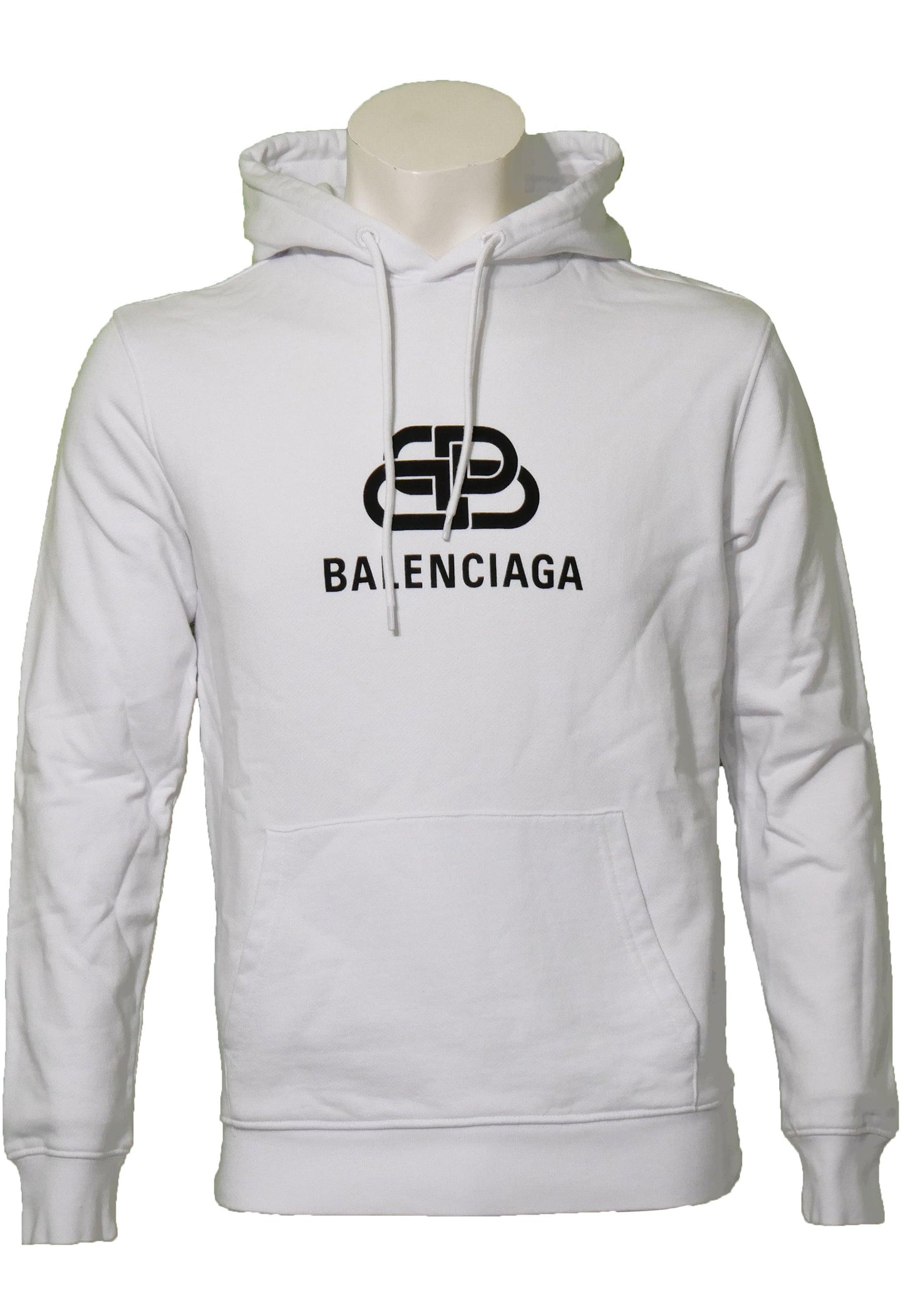 Balenciaga Herren Hoodie Kapuzenpullover – Vorderansicht