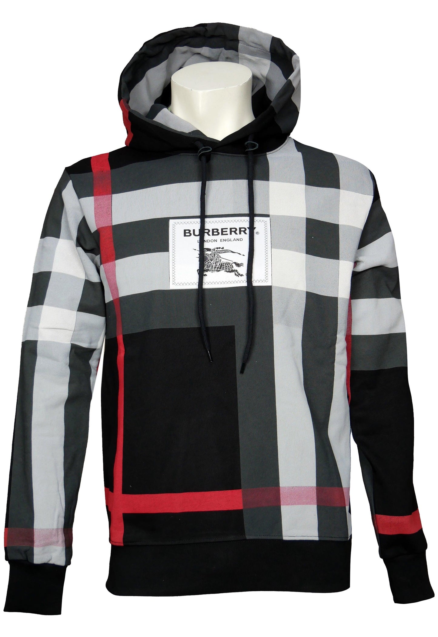 Burberry Herren Hoodie Kapuzenpullover, – Vorderansicht