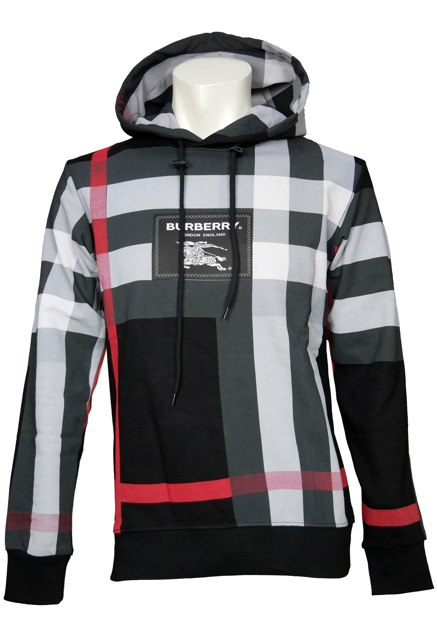 Burberry Herren Hoodie Kapuzenpullover, – Vorderansicht