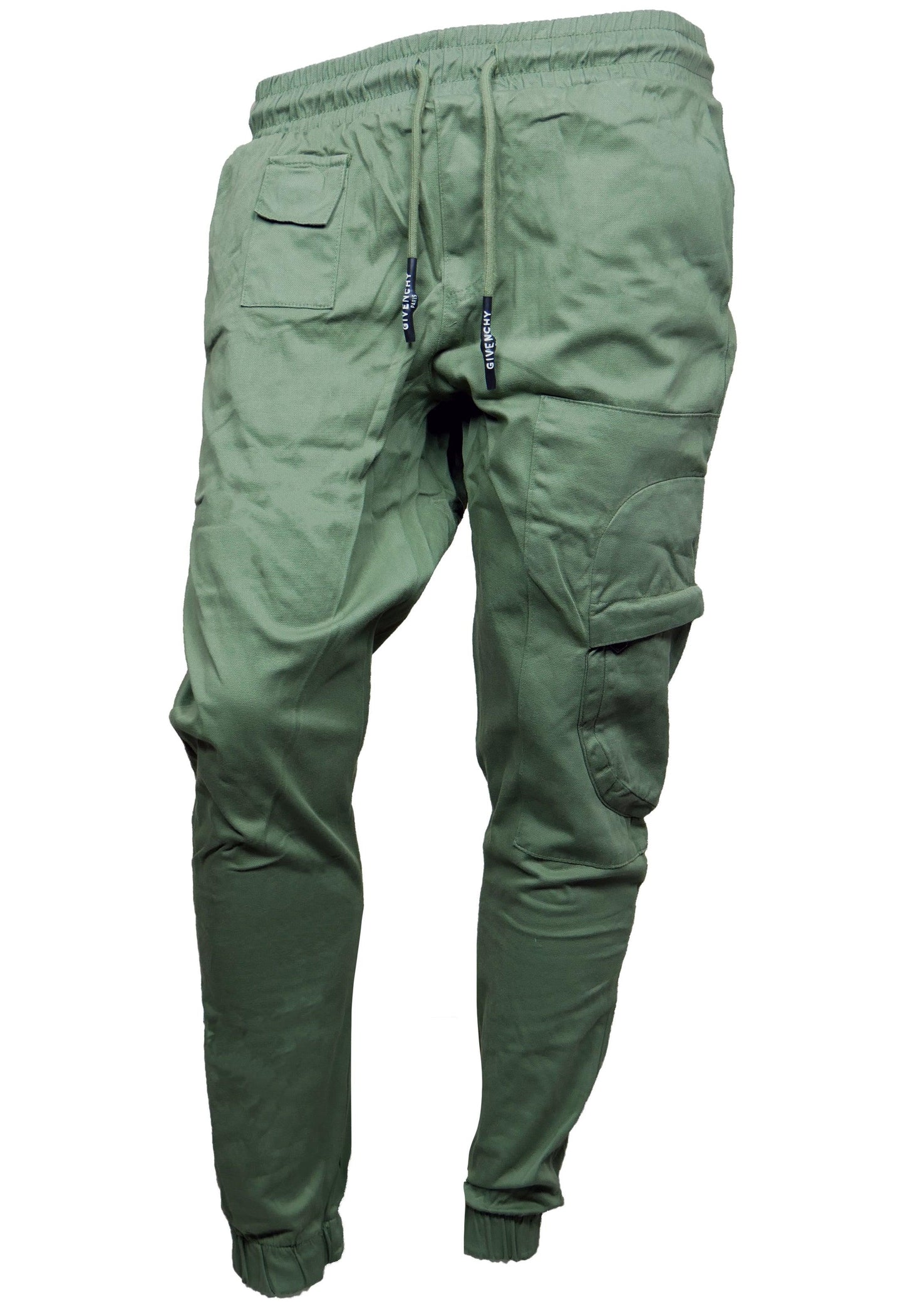 Givenchy Herren Cargohose mit Gummizug – Vorderansicht