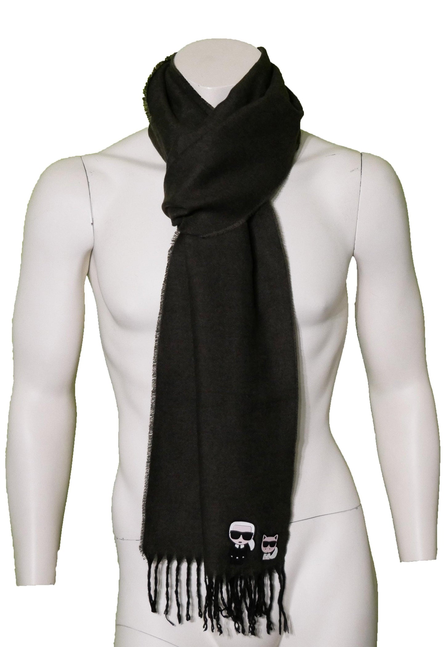 Karl Lagerfeld Herren Schal – Vorderansicht