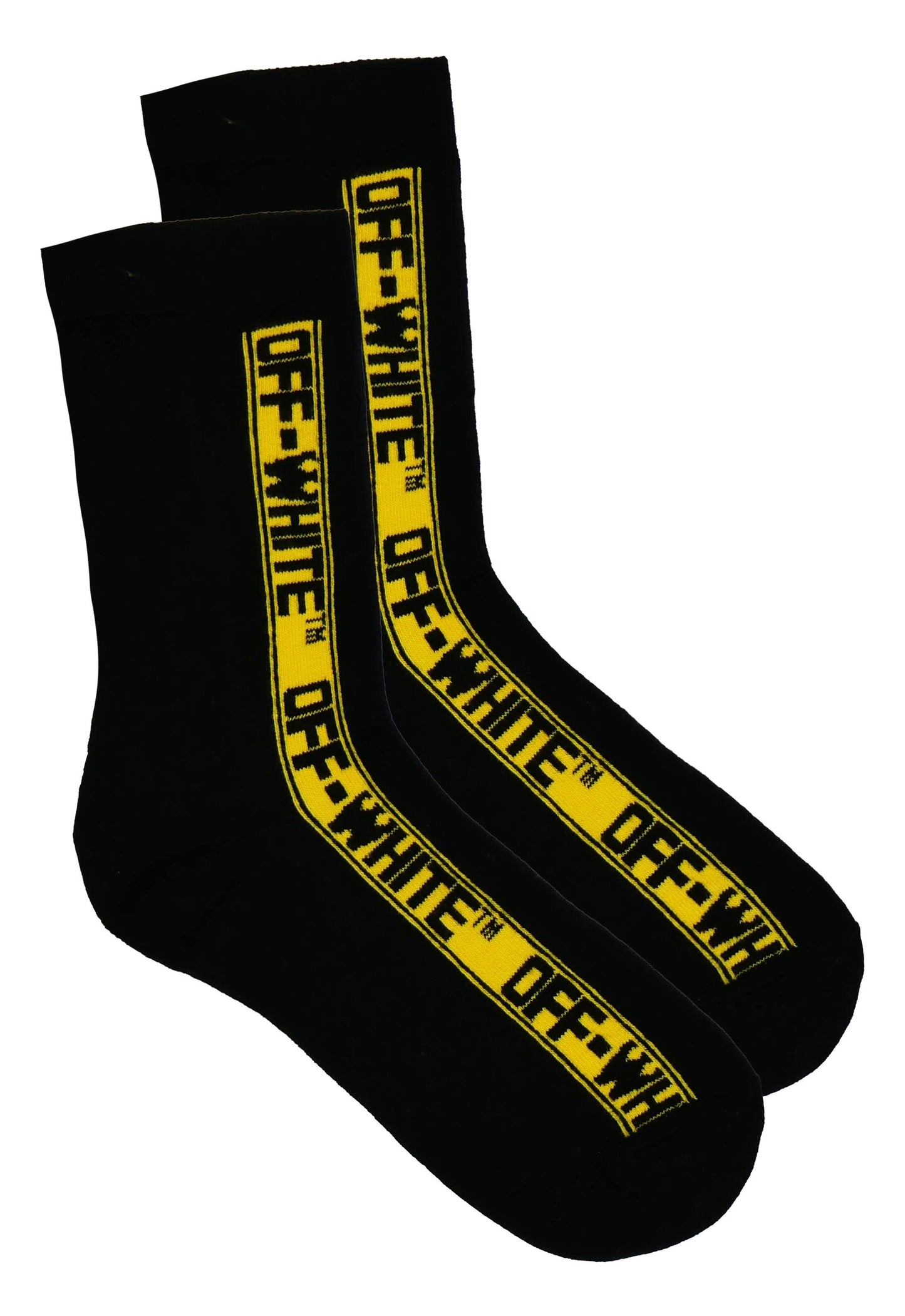 Off-White Herren Socken 3 Paar 40-46 – Vorderansicht