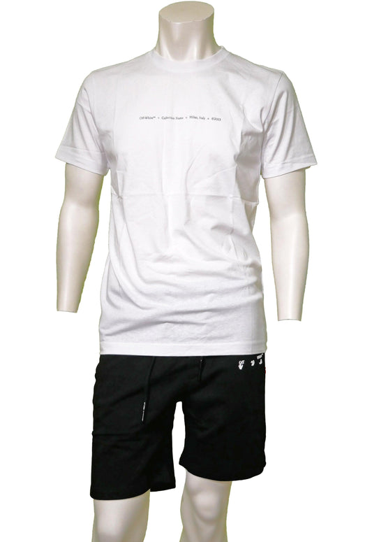 Off-White kurzer Trainingsanzug - Salvin Store