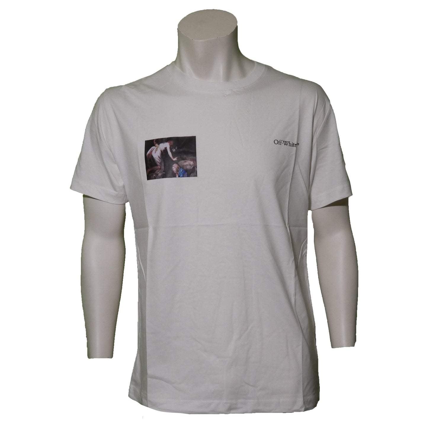 Off-White Herren T-Shirt Oversize – Vorderansicht