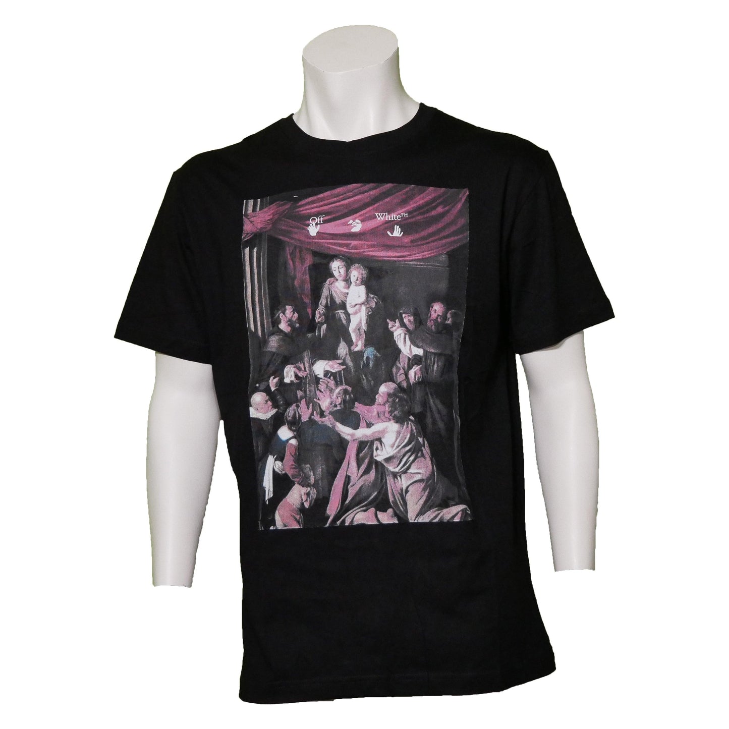 Off-White Herren T-Shirt Oversize – Vorderansicht