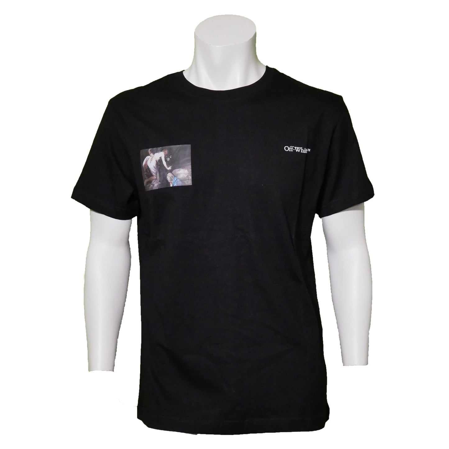 Off-White Herren T-Shirt Oversize – Vorderansicht