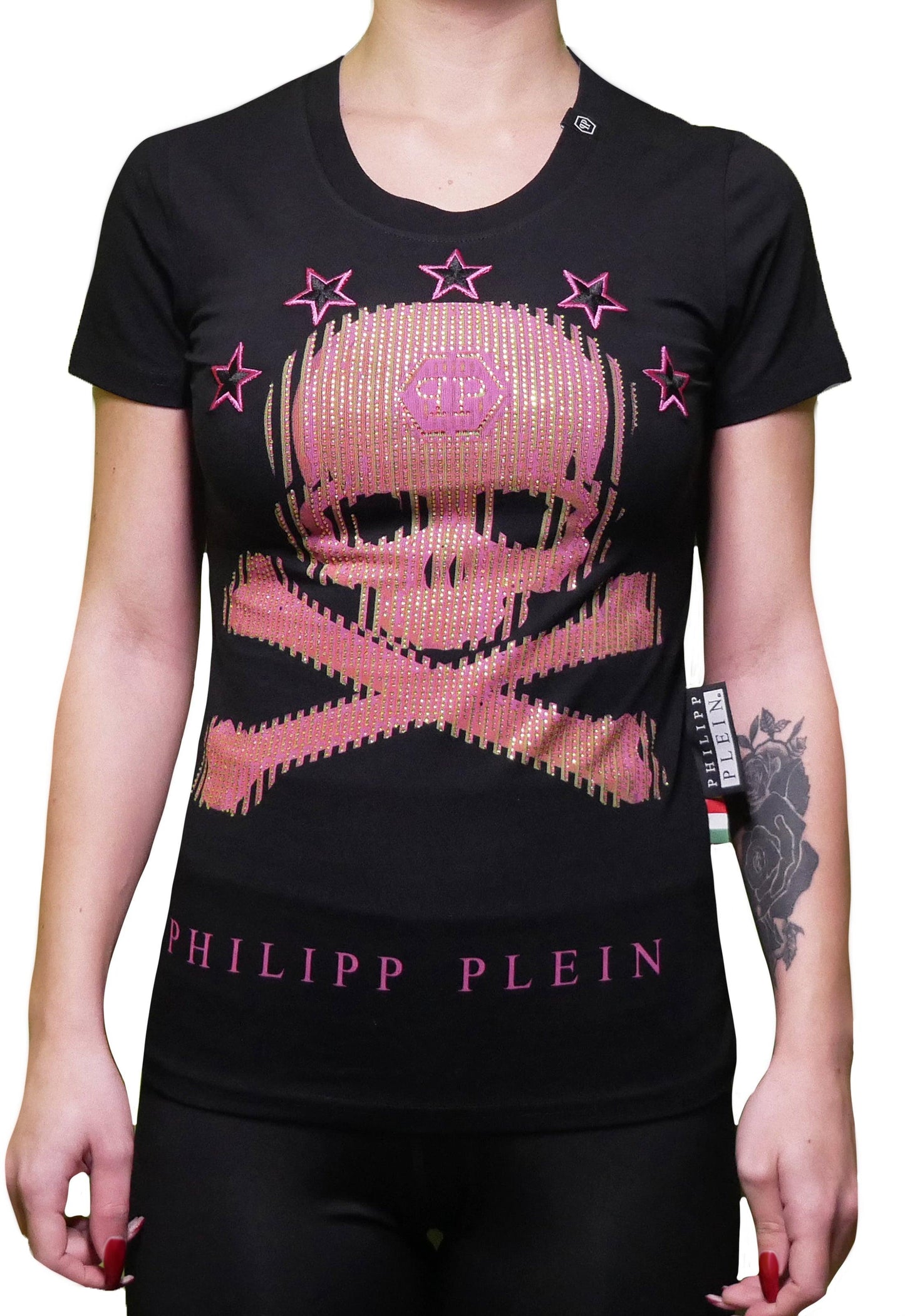 Philipp Plein Herren T-Shirt für Frauen – Vorderansicht
