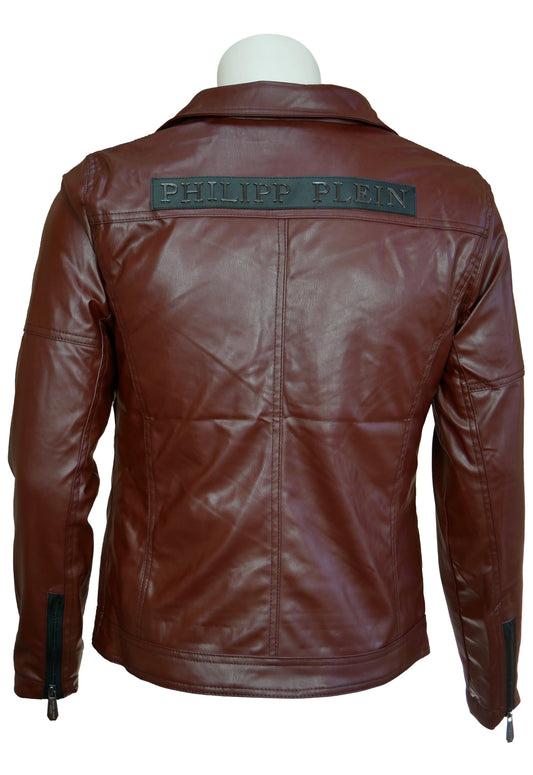 Philipp Plein Lederjacke - Salvin Store