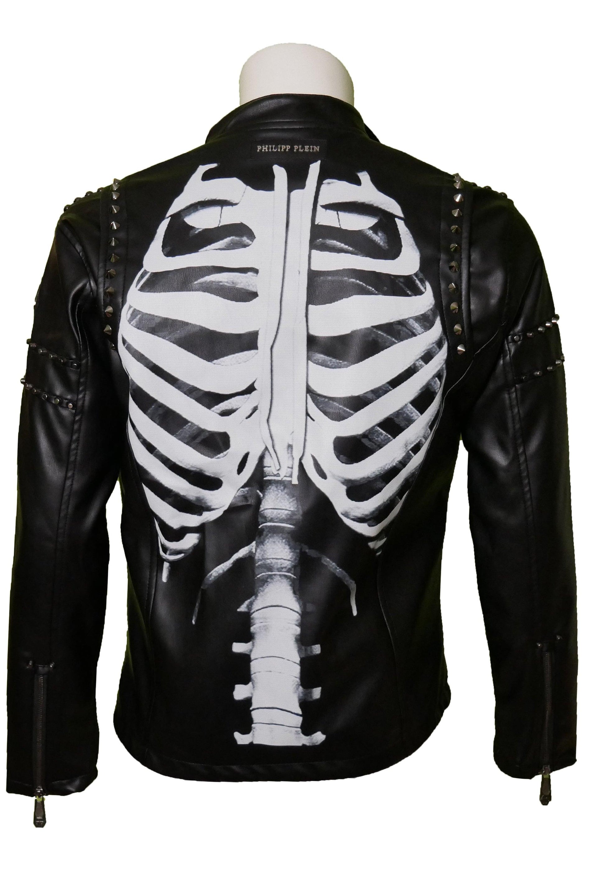 Philipp Plein Lederjacke - Salvin Store