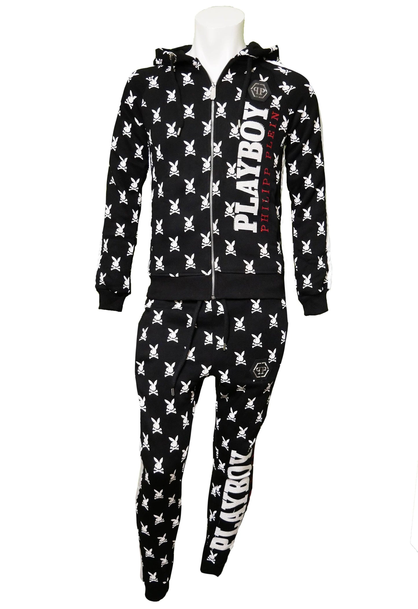 Philipp Plein Herren Trainingsanzug – Vorderansicht