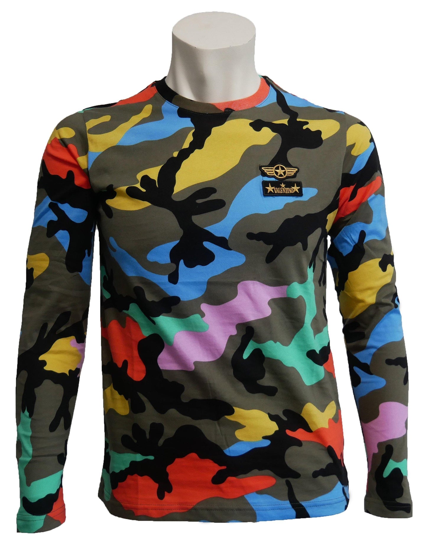 Valentino Langarm T-Shirt - Salvin Store