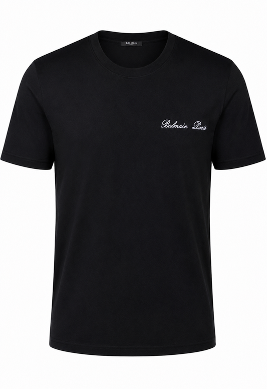 Balmain Herren T-Shirt Schwarz