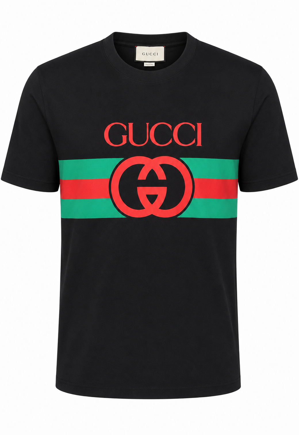 Gucci Herren T-Shirt Schwarz