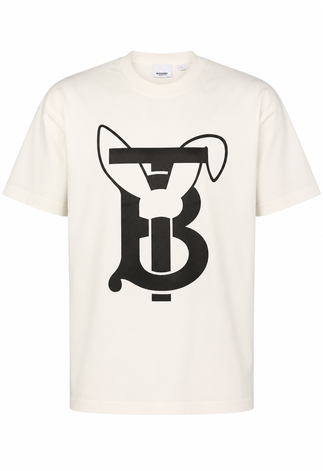 Burberry Herren T-Shirt Naturweiß