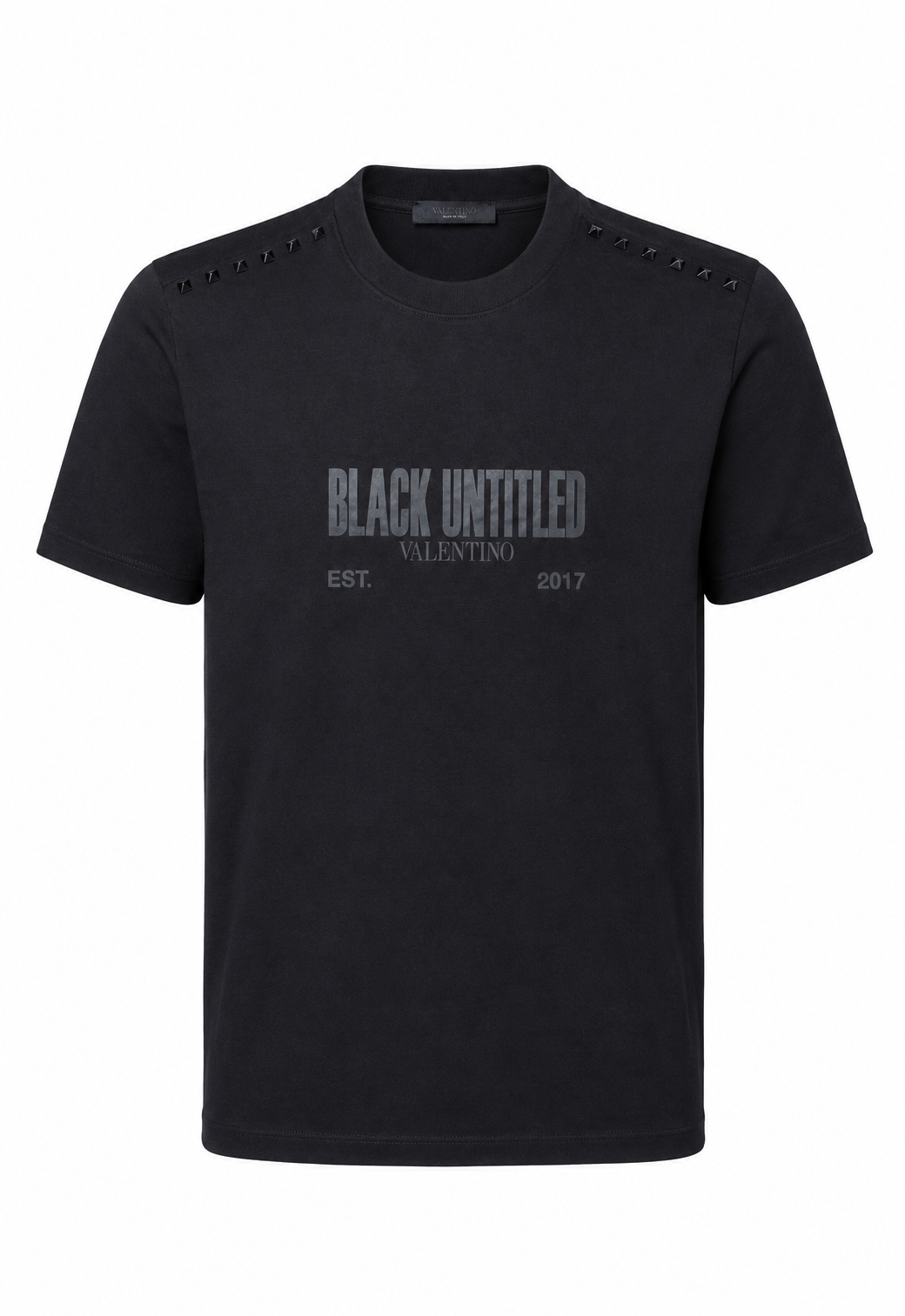 Valentino Herren T-Shirt Schwarz