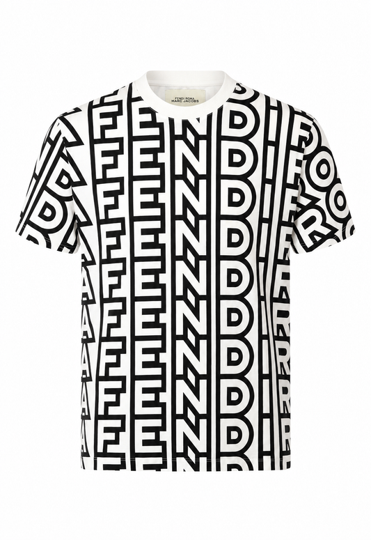 Fendi X Marc Jacobs Herren T-Shirt Weiß