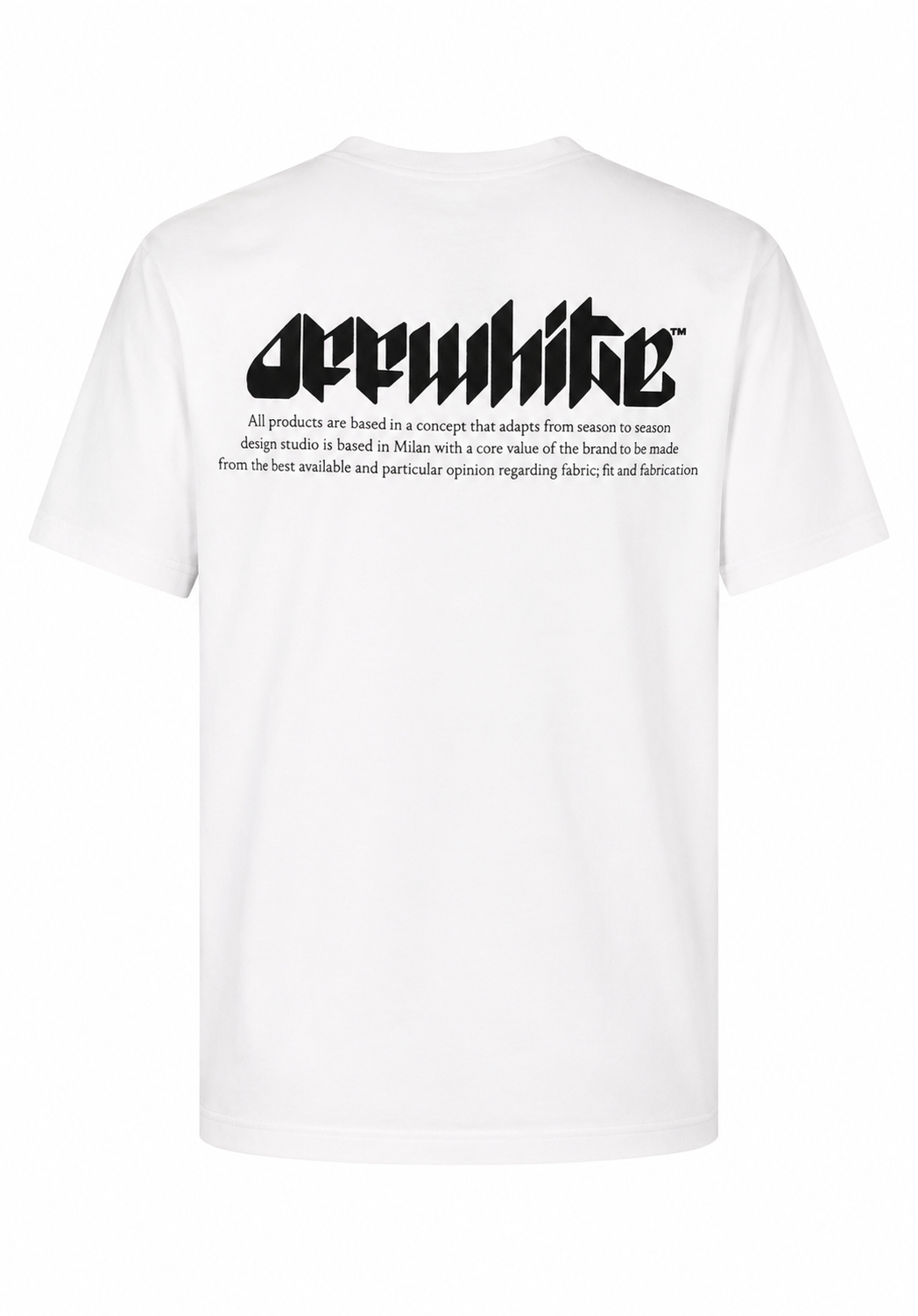 Off-White Herren Eye Logo T-Shirt Weiß