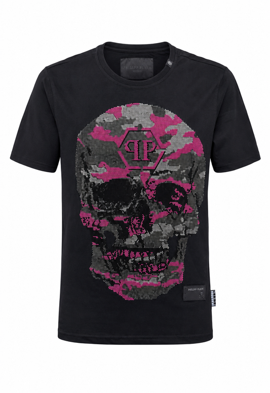 Philipp Plein Herren T-Shirt Schwarz