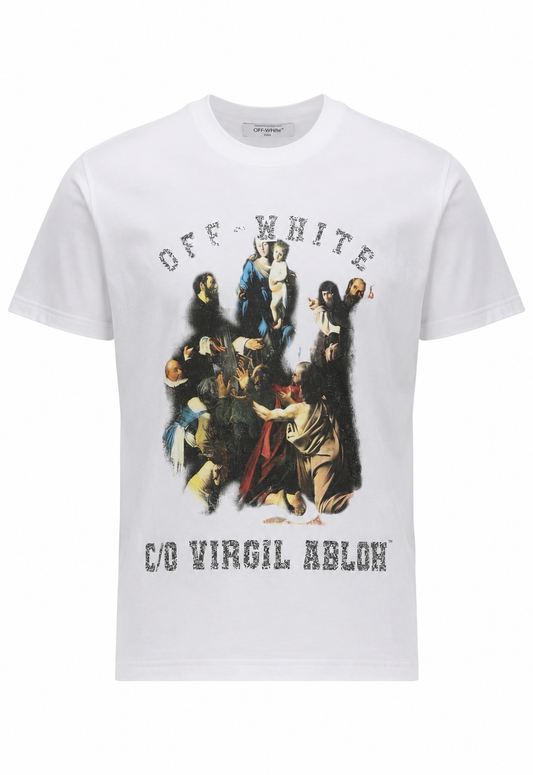 Off-White T-shirt uomo bianca