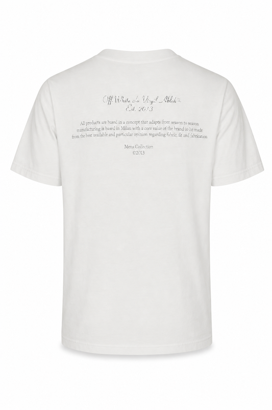 Off-White T-shirt uomo bianca
