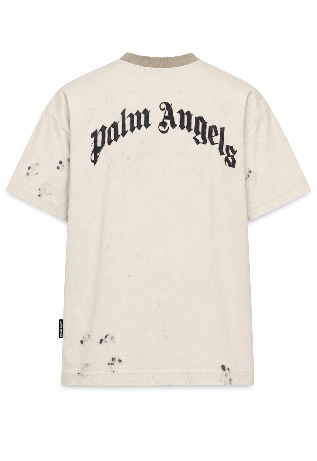 Palm Angels Herren T-Shirt Beige
