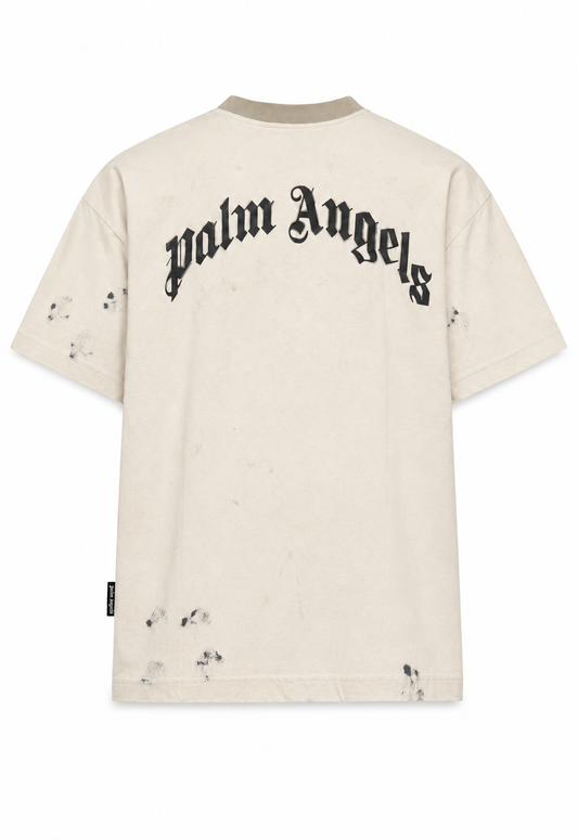 Palm Angels T-shirt beige da uomo