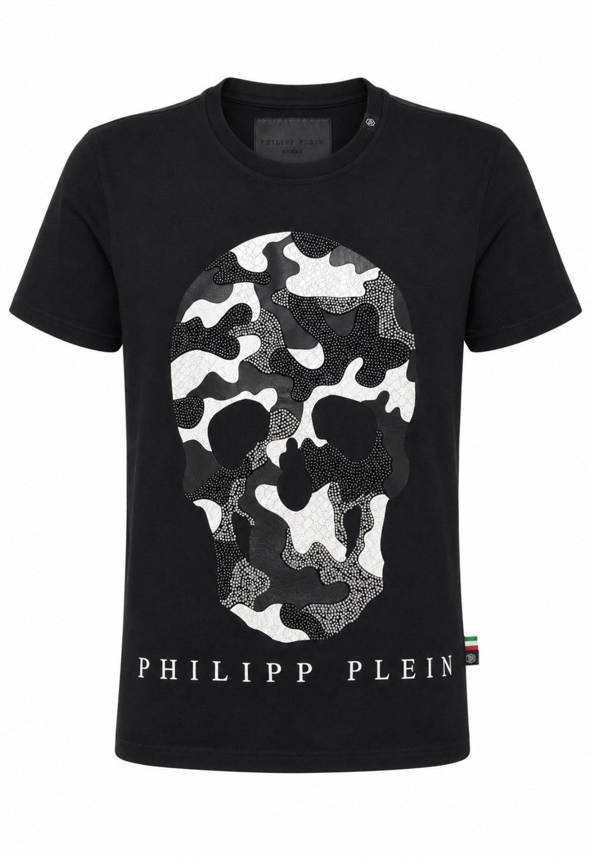 Philipp Plein Herren T-Shirt Schwarz