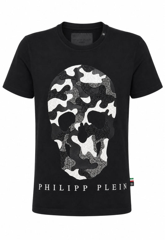 Philipp Plein Herren T-Shirt Schwarz