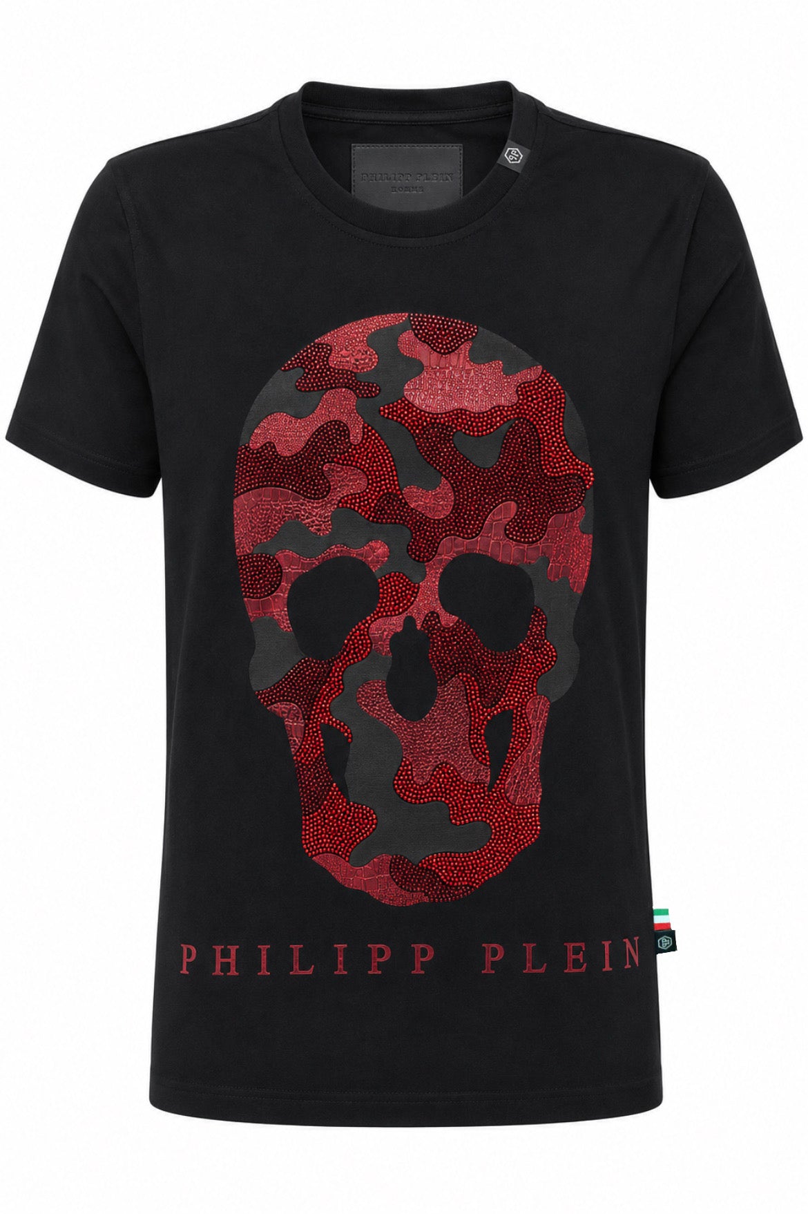 Philipp Plein Herren T-Shirt Schwarz