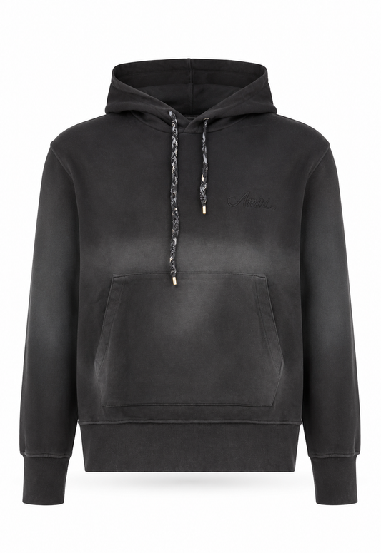 Amiri Herren Oversized Hoodie Schwarz