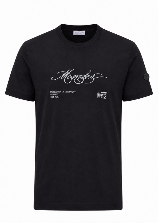 Moncler T-shirt da uomo Nero
